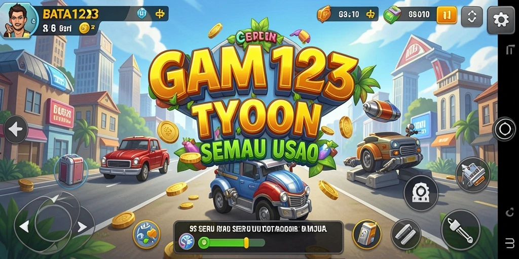 Tampilan gameplay seru dan menarik dari BATA123.
