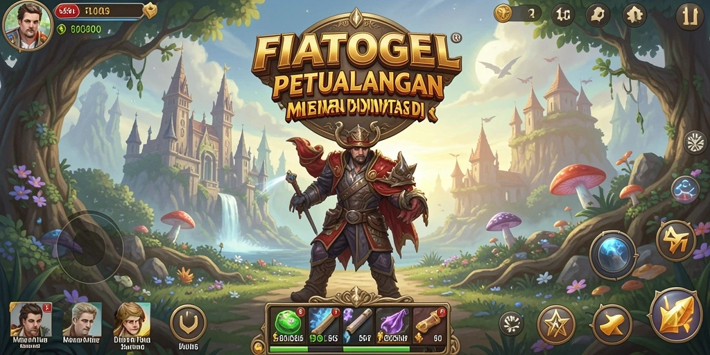 Tampilan gameplay menarik dari FIATOGEL yang penuh petualangan.
