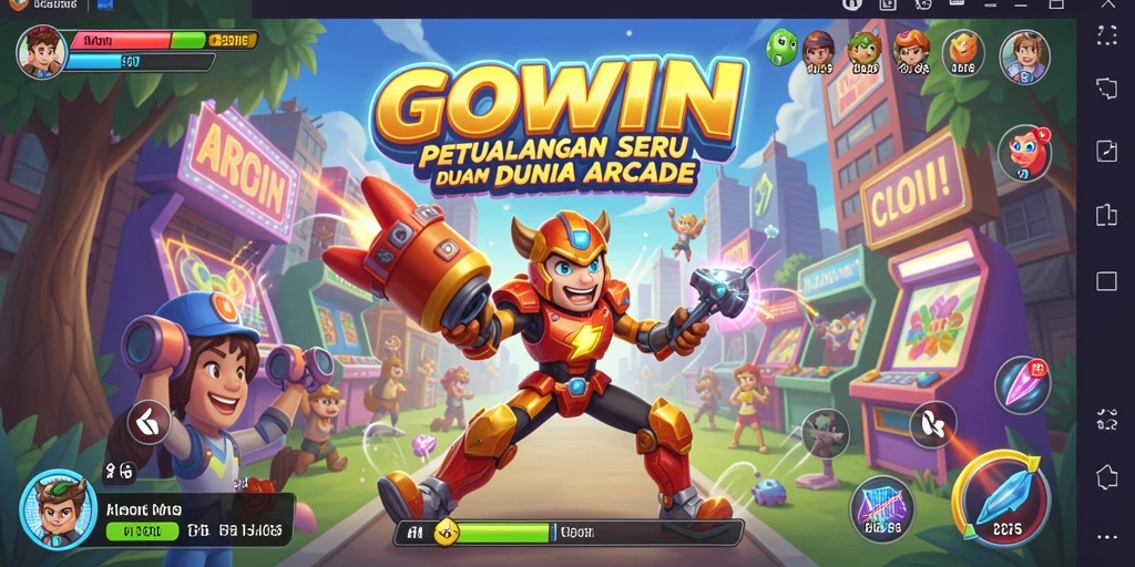 Tampilan gameplay GOWIN yang seru dan penuh tantangan.