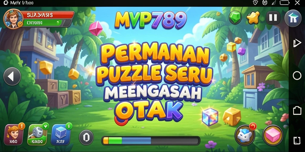 Tampilan gameplay Puzzle MVP789 yang menantang dan menarik.