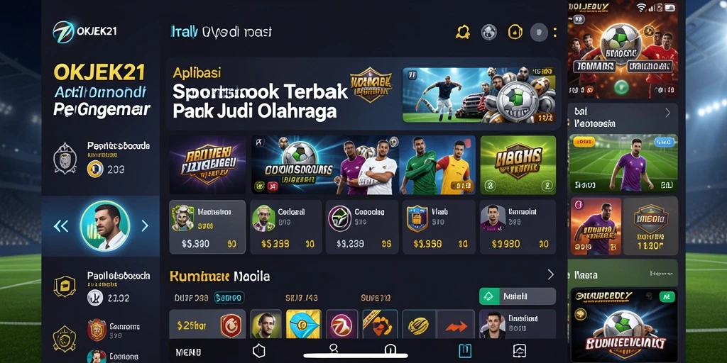 Tampilan gameplay Sportsbook yang menarik dan interaktif.