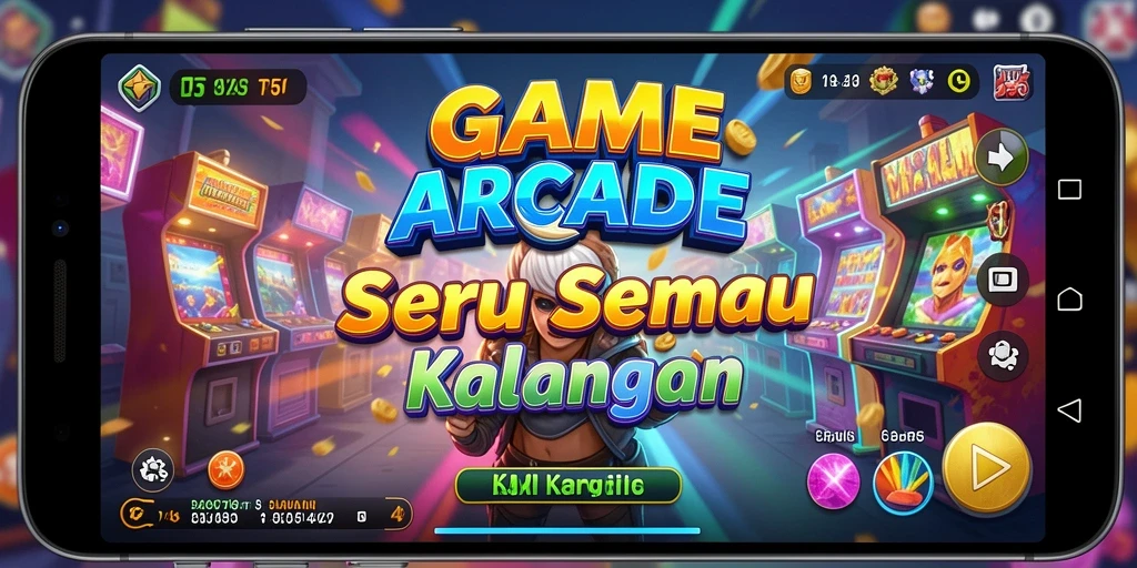 Tampilan gameplay menarik T6 dalam sesi permainan Arcade.