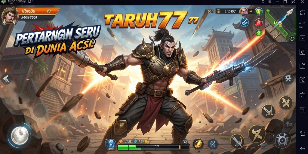 Gameplay seru TARUH777 dengan aksi mendebarkan.